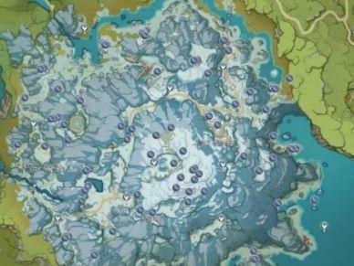 原神星银矿石50个位置-星银铁矿采集路线