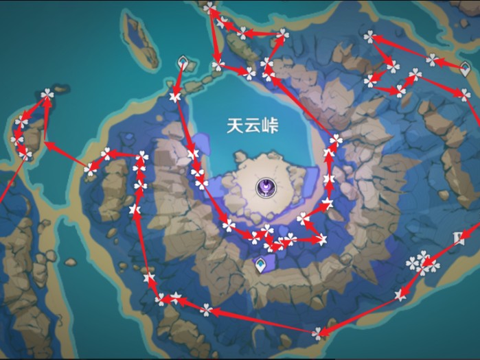 原神天云草实在哪里采集？天云草实材料速刷路线一览