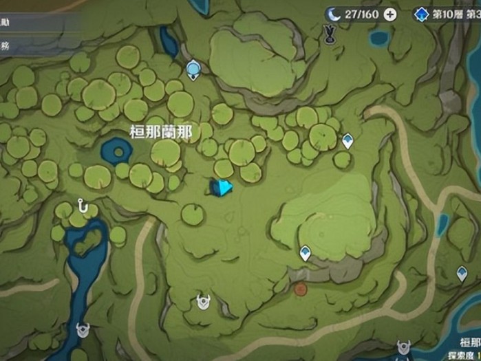 原神草神突破材料一览表-悬崖分布图最佳采集线路分析