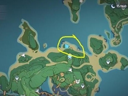 原神五棵雷樱树在哪？原神五棵雷樱树位置