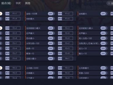 太阁立志传4修改器怎么用？键位功能介绍及修改器使用说明