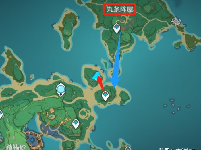 医樱五棵雷樱树位置-医樱稻妻任务详解