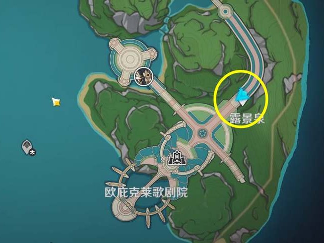 原神4.0露景泉供奉池怎么解锁？露景泉供奉池地图位置一览