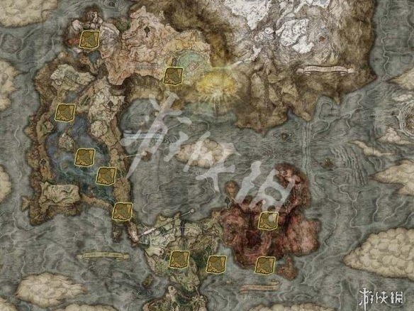 艾尔登法环地图碎片分布-全地图碎片位置详解