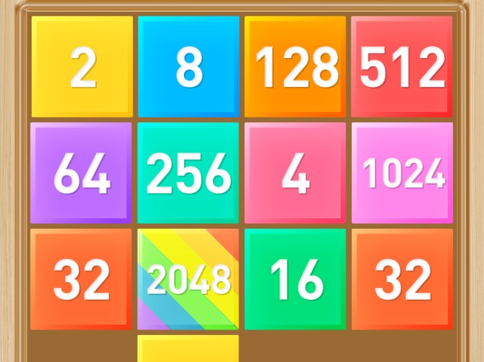 2048技巧口诀图解-2048基础玩法攻略
