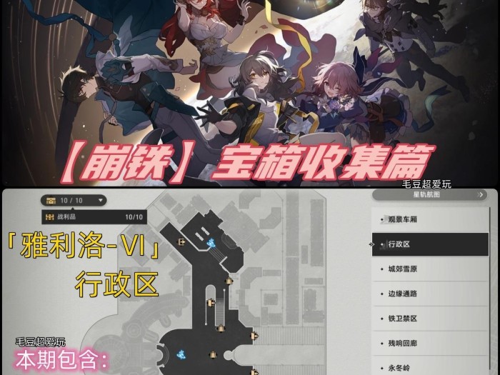 崩坏星穹铁道行政区宝箱位置-行政区宝箱全收集分享