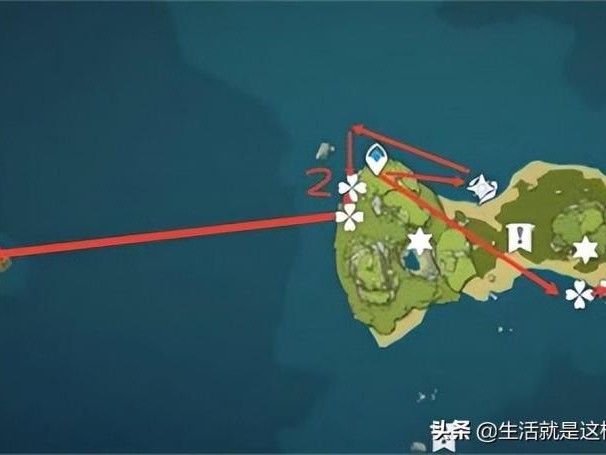 原神海灵采集点-原神海灵芝位置图