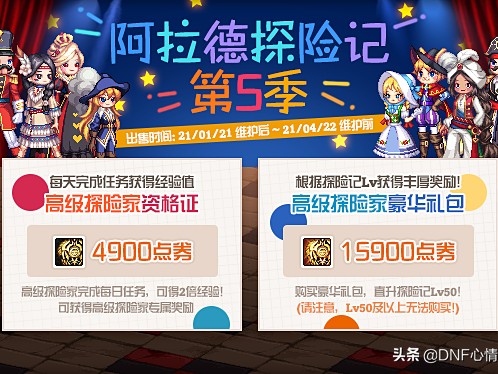 dnf童话套哪个职业好看？第五季战令时装一览
