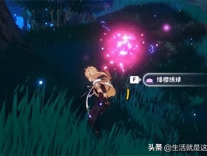 原神绯樱绣球怎么拾取？绯樱绣球拾取位置分享