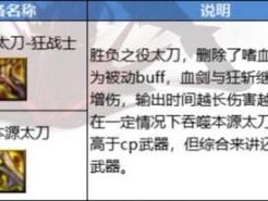 DNF110狂战士毕业装备怎么搭配？狂战士毕业装备搭配推荐