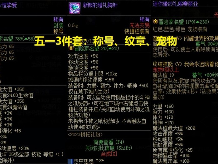 dnf51套装新出的增益量是多少？五一道具提升率分析