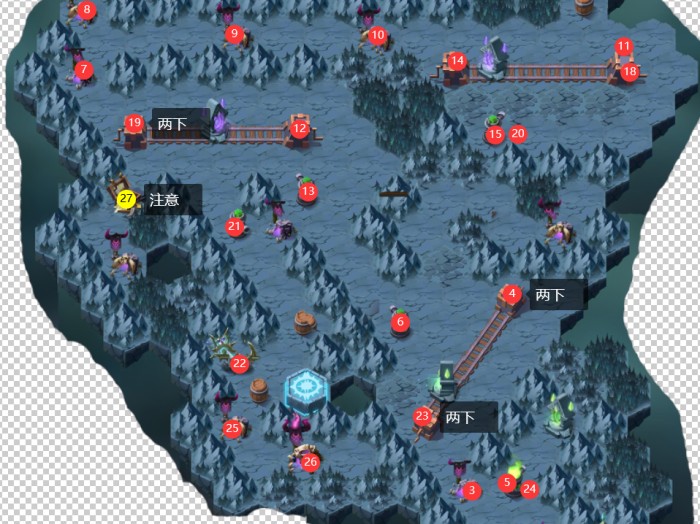 万灵之幽攻略路线图解-奇迹漫游万灵之幽攻略