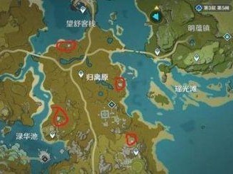 原神奇怪的圆盘在哪里？奇怪的圆盘分布位置图汇总