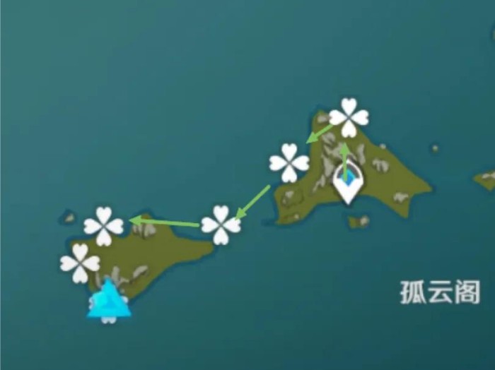 原神星螺采集路线分布图-提瓦特所有星螺的采集位置及路线