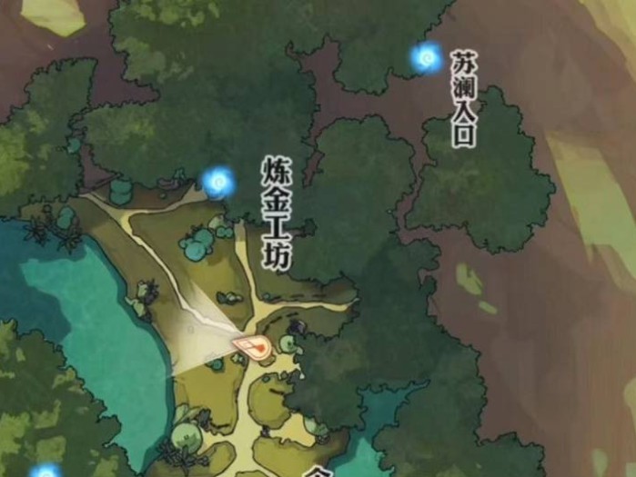 天谕梦中宝藏位置在哪？梦中的宝藏接取地点一览