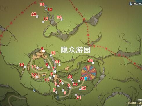 原神隐众游园北礼券收集方法是什么？隐众游园北礼券收集方法一览