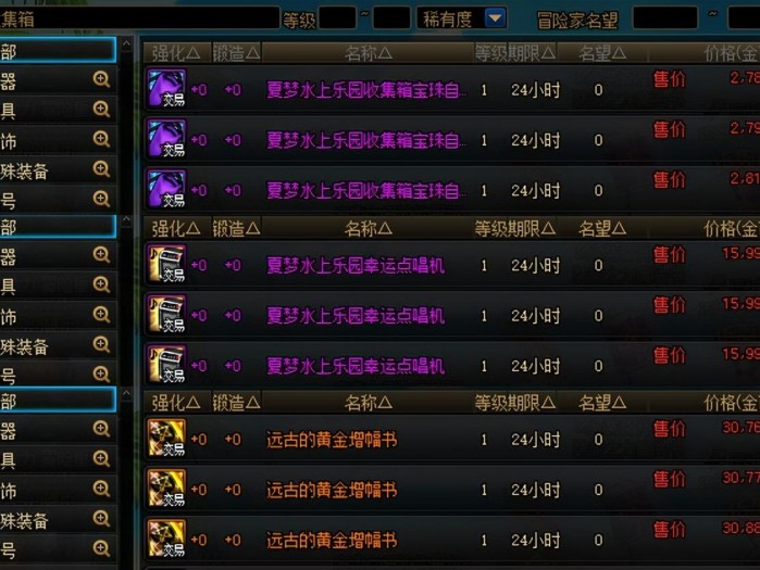 dnf夏日套多少钱一套2023？夏日套首日物价一览