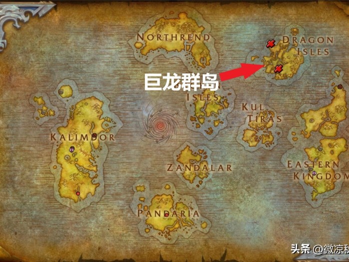 魔兽世界地图详解-魔兽地图变迁史