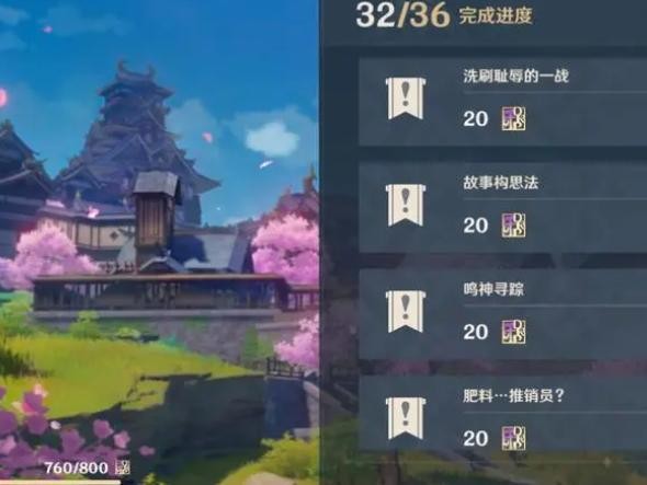 原神浓缩树脂配方在哪里获得？四国声望任务奖励攻略