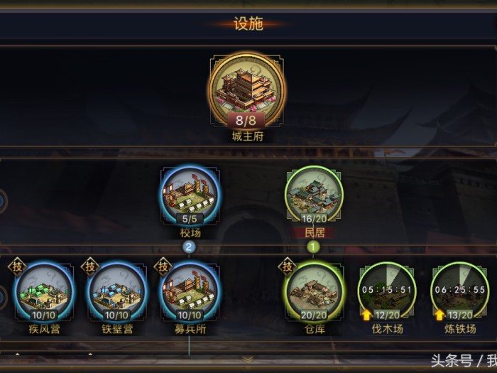 封禅台升二级需要多少资源才能升？建筑优先升级顺序攻略