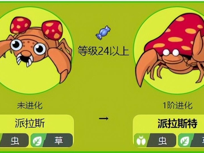 口袋妖怪派拉斯特性格配招介绍-派拉斯特各个世代的配招详解