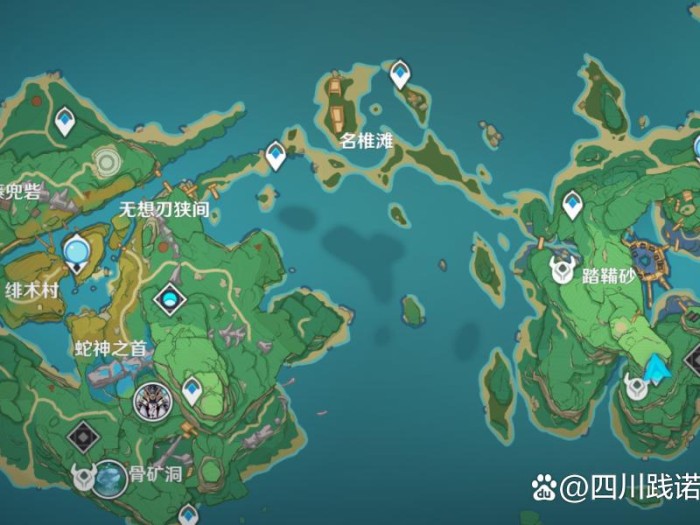 原神璃月地灵龛分布图10个-地灵龛的位置一览