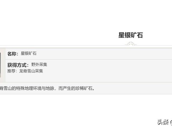 原神星银矿石采集点图-原神星银矿石分布图