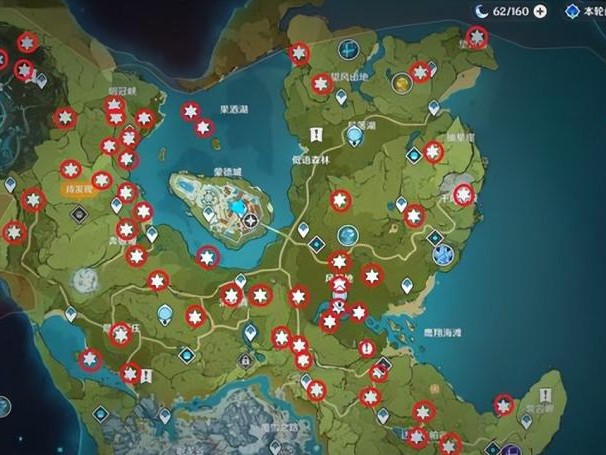 原神风神瞳位置-原神风神瞳路线图