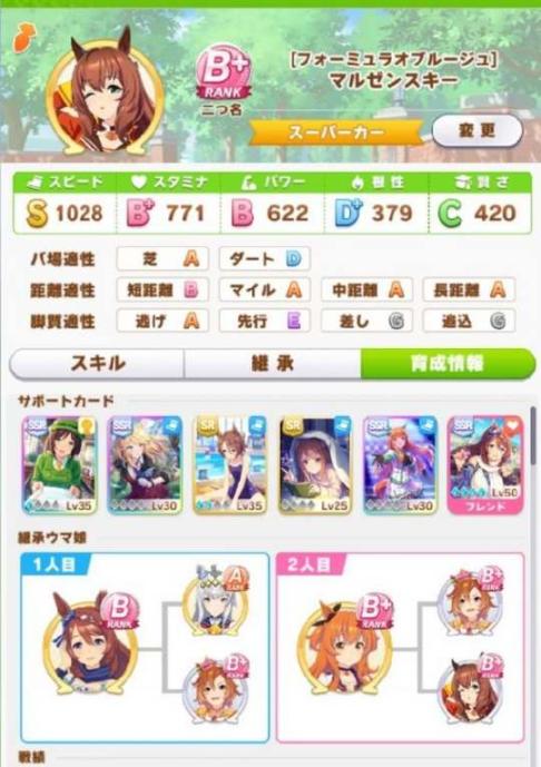 闪耀优俊少女丸善斯基培育攻略